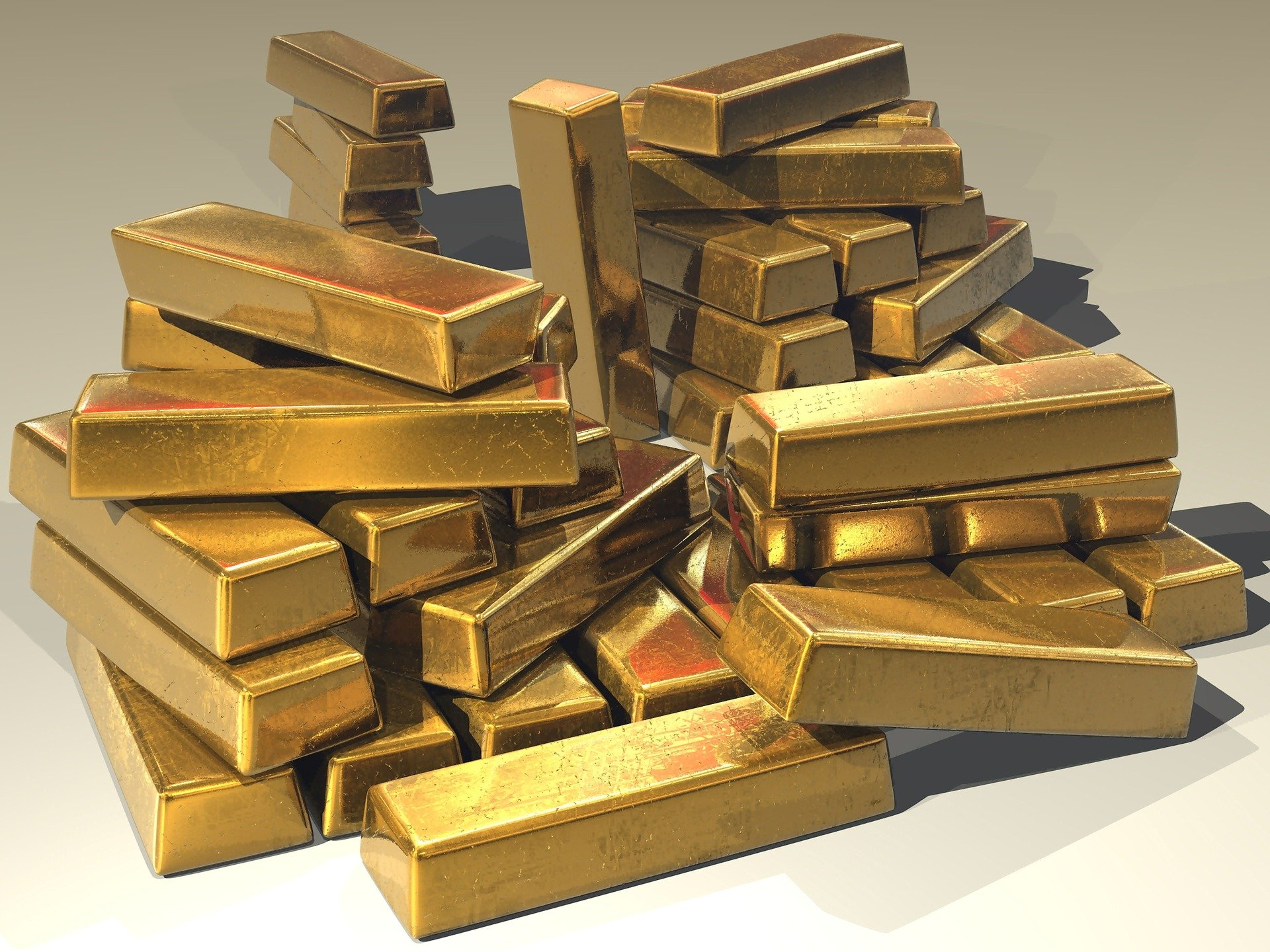 Cai em 60% investimento em ouro no segundo semestre de 2021