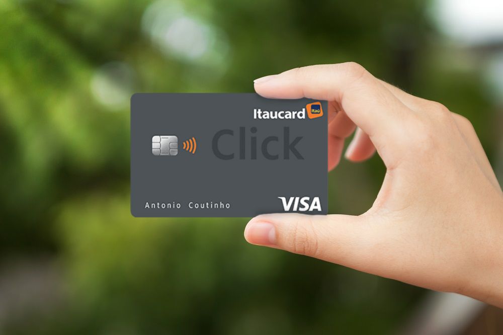 Conheça o Itaú Click Platinum, o cartão de crédito sem anuidade