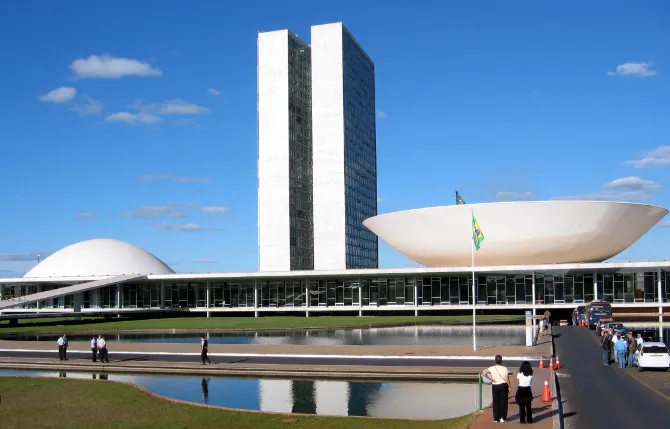 Vista externa do Congresso Nacional, sede das deliberações sobre a proposta de abertura de CPF do INSS.