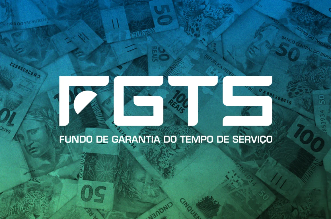 Guia completo para o saque-aniversário FGTS 2025 mostrando cédulas de reais.
